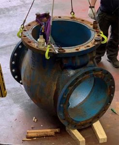 Overhaul and Servicing for valves - before