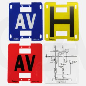 Buried valves and pipeline ID marker plates